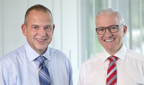 Prof. Dr. Christian Knop und Dr. Patrik Reize