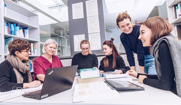 Studierende im Klinikum Stuttgart