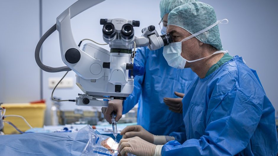 Augenoperation im Klinikum Stuttgart