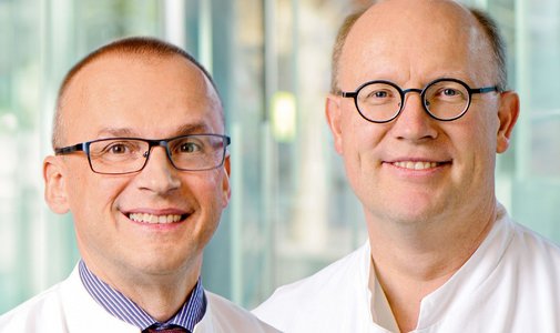 Prof. Dr. Andreas Walther und Dr. Christoph Schramm